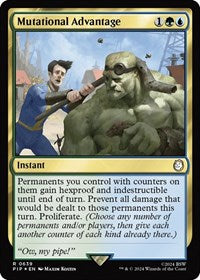 Mutational Advantage (Surge Foil) (639) [Universes Beyond: Fallout]