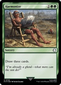 Harmonize (Surge Foil) (729) [Universes Beyond: Fallout]