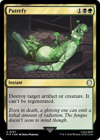 Putrefy (Surge Foil) (747) [Universes Beyond: Fallout]