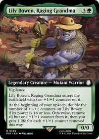 Lily Bowen, Raging Grandma (Extended Art) (399) [Universes Beyond: Fallout]