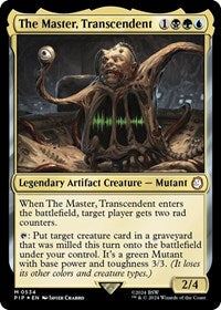The Master, Transcendent (Surge Foil) (534) [Universes Beyond: Fallout]