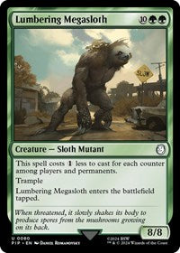 Lumbering Megasloth (80) [Universes Beyond: Fallout]