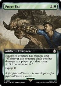Power Fist (Extended Art) (400) [Universes Beyond: Fallout]