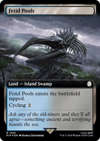 Fetid Pools (Extended Art) (Surge Foil) (1024) [Universes Beyond: Fallout]