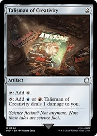 Talisman of Creativity (244) [Universes Beyond: Fallout]