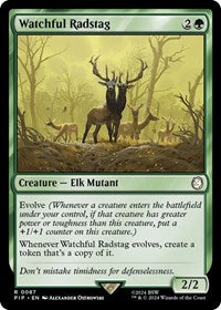Watchful Radstag (87) [Universes Beyond: Fallout]