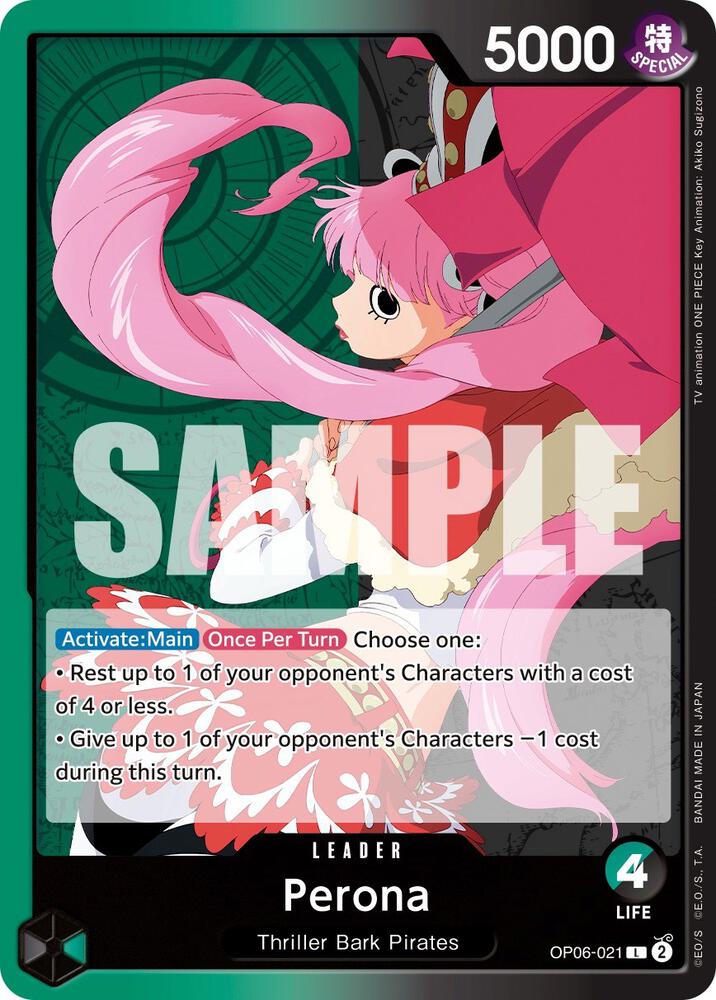 Perona (021) (OP06-021) [Wings of the Captain]