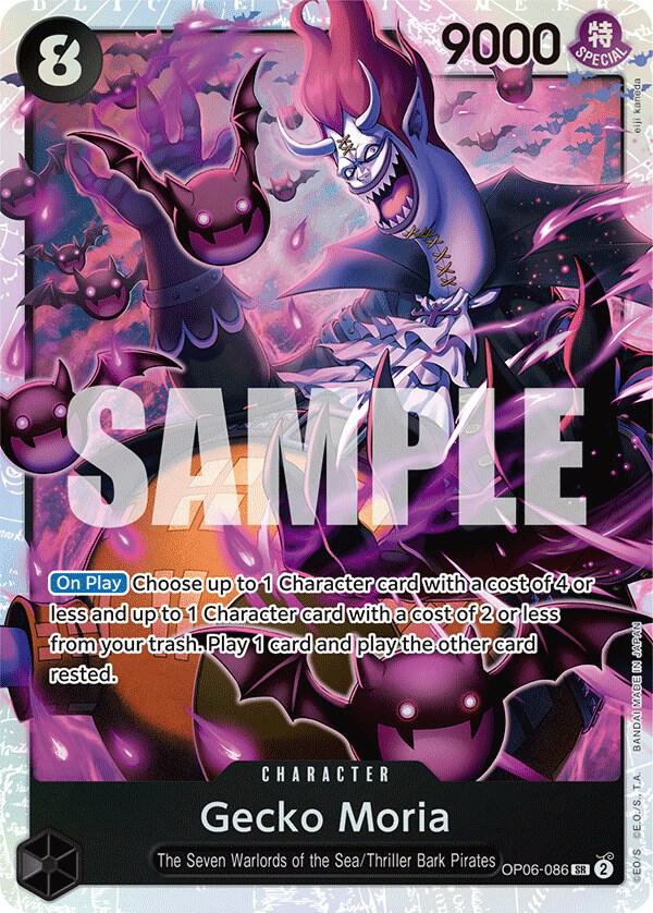 Gecko Moria (086) (OP06-086) [Wings of the Captain]