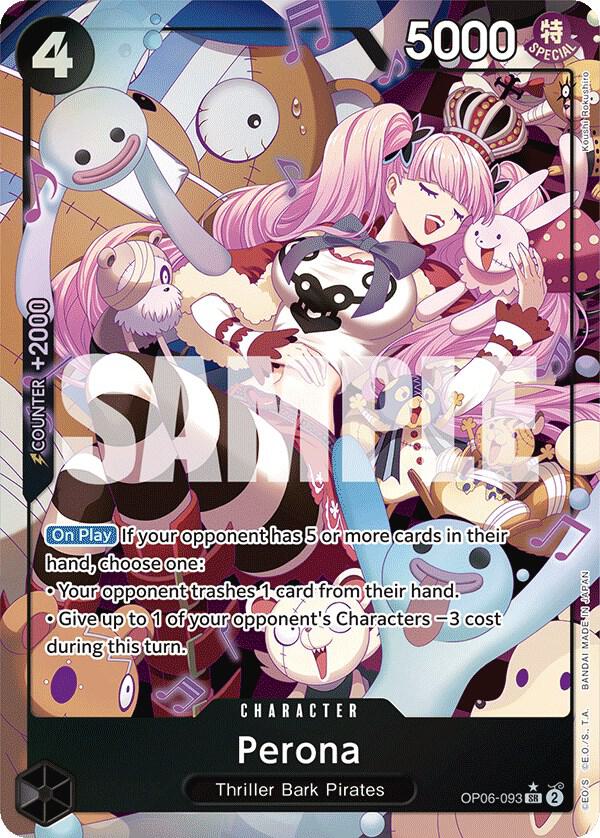 Perona (093) (Alternate Art) (OP06-093) [Wings of the Captain]