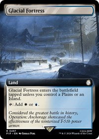 Glacial Fortress (Extended Art) (497) [Universes Beyond: Fallout]