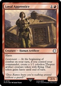 Loyal Apprentice (Surge Foil) (718) [Universes Beyond: Fallout]