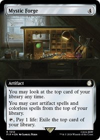 Mystic Forge (Extended Art) (Surge Foil) (1012) [Universes Beyond: Fallout]