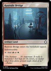 Rustvale Bridge (Surge Foil) (813) [Universes Beyond: Fallout]