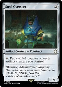 Steel Overseer (Surge Foil) (769) [Universes Beyond: Fallout]