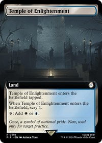 Temple of Enlightenment (Extended Art) (518) [Universes Beyond: Fallout]