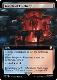 Temple of Epiphany (Extended Art) (519) [Universes Beyond: Fallout]
