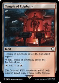 Temple of Epiphany (Surge Foil) (833) [Universes Beyond: Fallout]