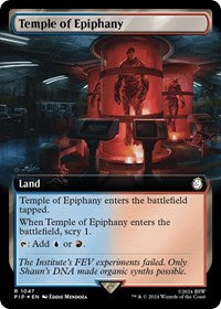 Temple of Epiphany (Extended Art) (Surge Foil) (1047) [Universes Beyond: Fallout]