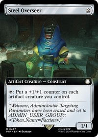 Steel Overseer (Extended Art) (487) [Universes Beyond: Fallout]