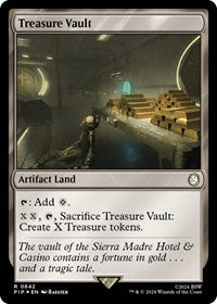 Treasure Vault (Surge Foil) (842) [Universes Beyond: Fallout]