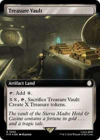 Treasure Vault (Extended Art) (Surge Foil) (1054) [Universes Beyond: Fallout]