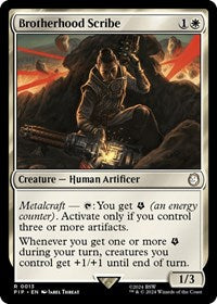 Brotherhood Scribe (13) [Universes Beyond: Fallout]