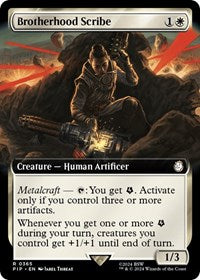 Brotherhood Scribe (Extended Art) (365) [Universes Beyond: Fallout]