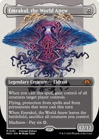 Emrakul, the World Anew (Borderless) (381) [Modern Horizons 3]