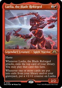 Laelia, the Blade Reforged (Foil Etched) (482) [Modern Horizons 3]