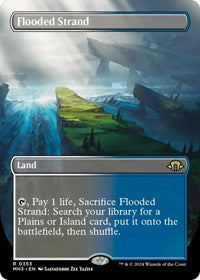 Flooded Strand (Borderless) (353) [Modern Horizons 3]