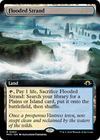 Flooded Strand (Extended Art) (464) [Modern Horizons 3]