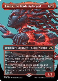 Laelia, the Blade Reforged (Borderless) (368) [Modern Horizons 3]