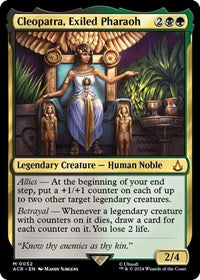 Cleopatra, Exiled Pharaoh (52) [Universes Beyond: Assassin's Creed]