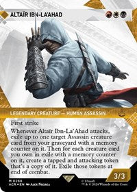 Altair Ibn-La'Ahad (Showcase) (Textured Foil) (268) [Universes Beyond: Assassin's Creed]