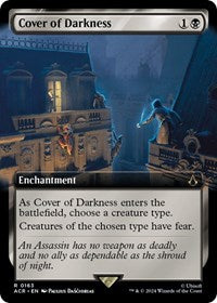 Cover of Darkness (Extended Art) (163) [Universes Beyond: Assassin's Creed]
