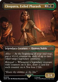 Cleopatra, Exiled Pharaoh (Borderless) (119) [Universes Beyond: Assassin's Creed]