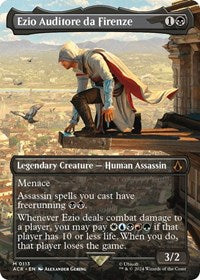 Ezio Auditore da Firenze (Borderless) (113) [Universes Beyond: Assassin's Creed]