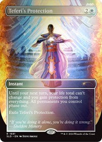 Teferi's Protection (1691) (Rainbow Foil) (1691) [Secret Lair Drop Series]