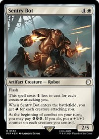 Sentry Bot (Surge Foil) (552) [Universes Beyond: Fallout]