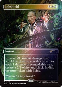 Inkshield (Rainbow Foil) (1694) [Secret Lair Drop Series]