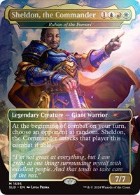 Sheldon, the Commander - Ruhan of the Fomori (Rainbow Foil) (1695) [Secret Lair Drop Series]
