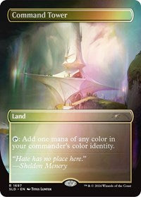 Command Tower (1697) (Rainbow Foil) (1697) [Secret Lair Drop Series]