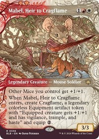 Mabel, Heir to Cragflame (Showcase) (336) [Bloomburrow]