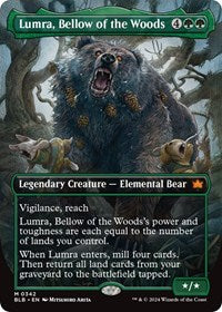 Lumra, Bellow of the Woods (Borderless) (0342) (342) [Bloomburrow]