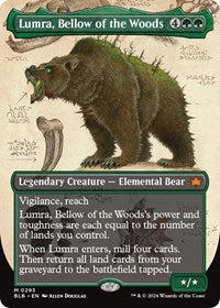 Lumra, Bellow of the Woods (Borderless) (0293) (293) [Bloomburrow]