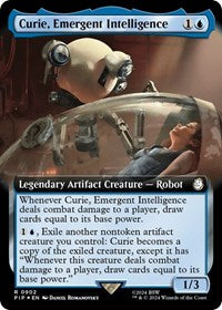 Curie, Emergent Intelligence (Extended Art) (Surge Foil) (902) [Universes Beyond: Fallout]