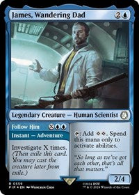 James, Wandering Dad (Surge Foil) (559) [Universes Beyond: Fallout]