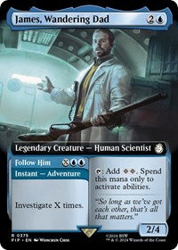 James, Wandering Dad (Extended Art) (375) [Universes Beyond: Fallout]