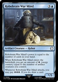 Robobrain War Mind (Surge Foil) (566) [Universes Beyond: Fallout]