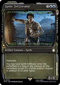 Synth Infiltrator (Showcase) (330) [Universes Beyond: Fallout]